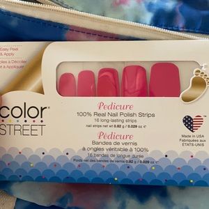Seoul Sister Pink Pedicure Color Street